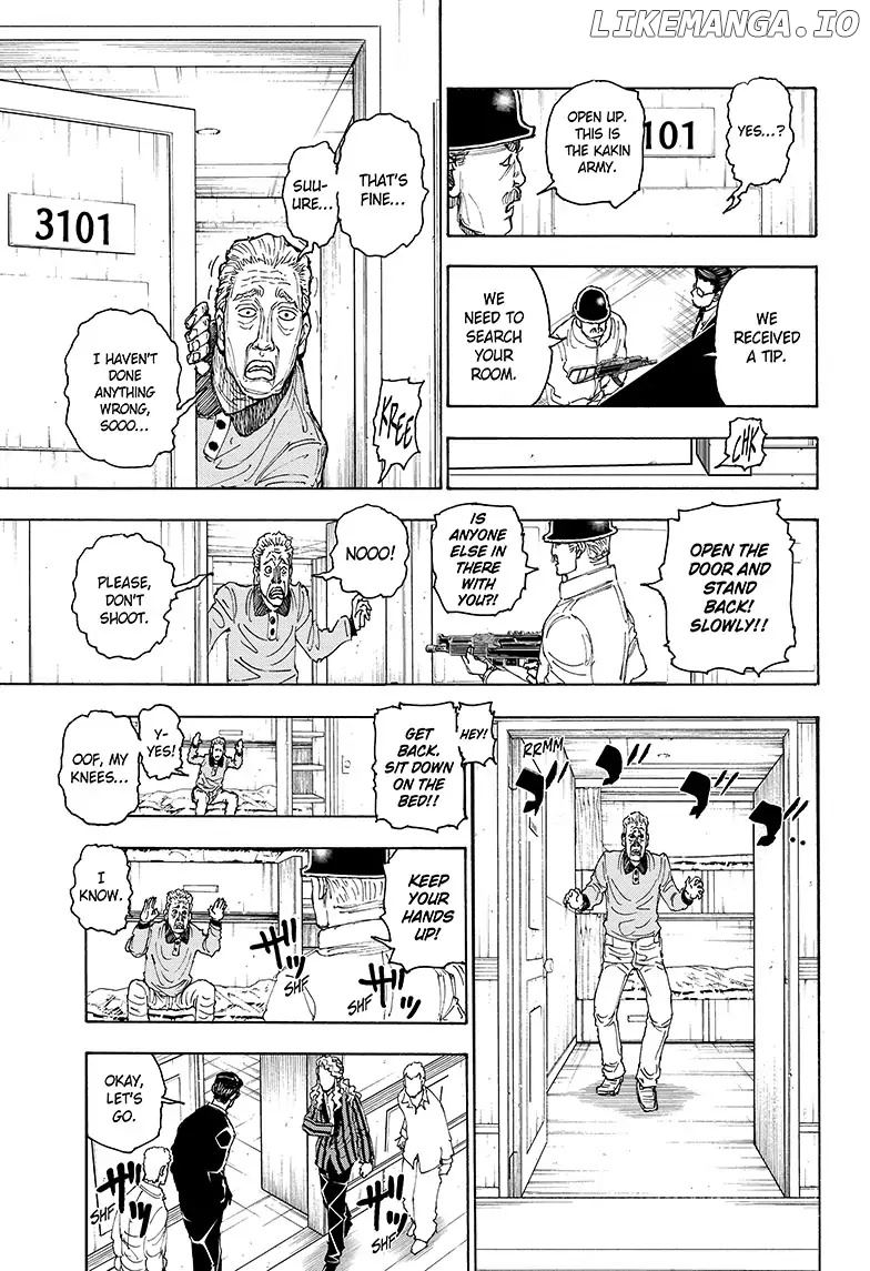 Hunter x Hunter, Chapter 393 image 17